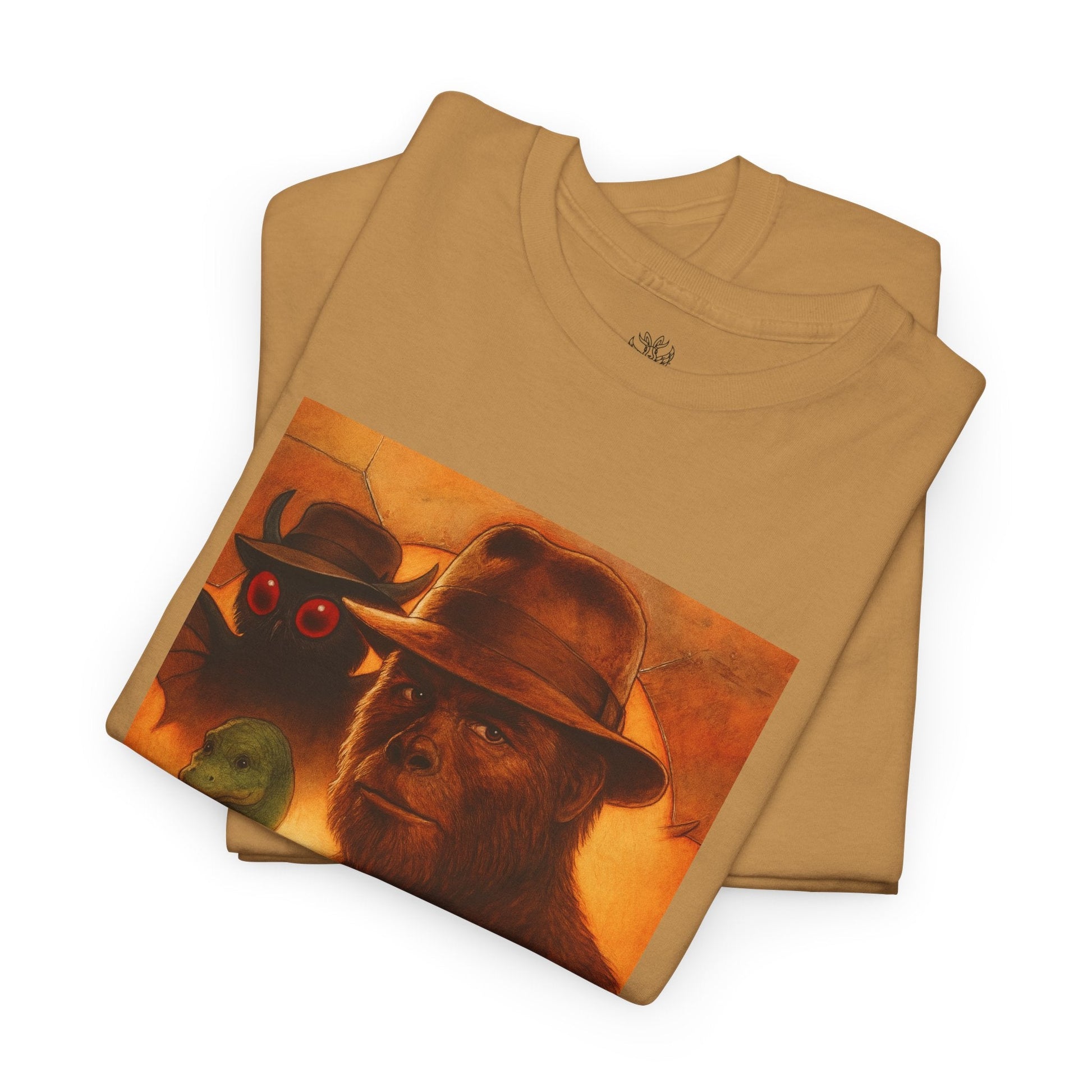 Bigfoot Jones and the Last Footprint Tee - Mothman.Life