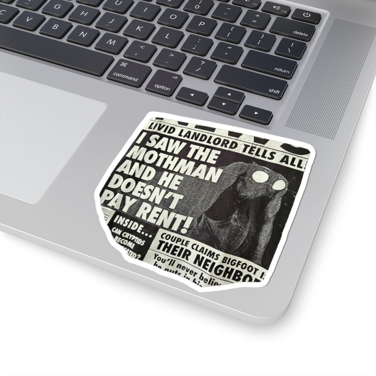 Daily News Mothman Sticker - Mothman.Life