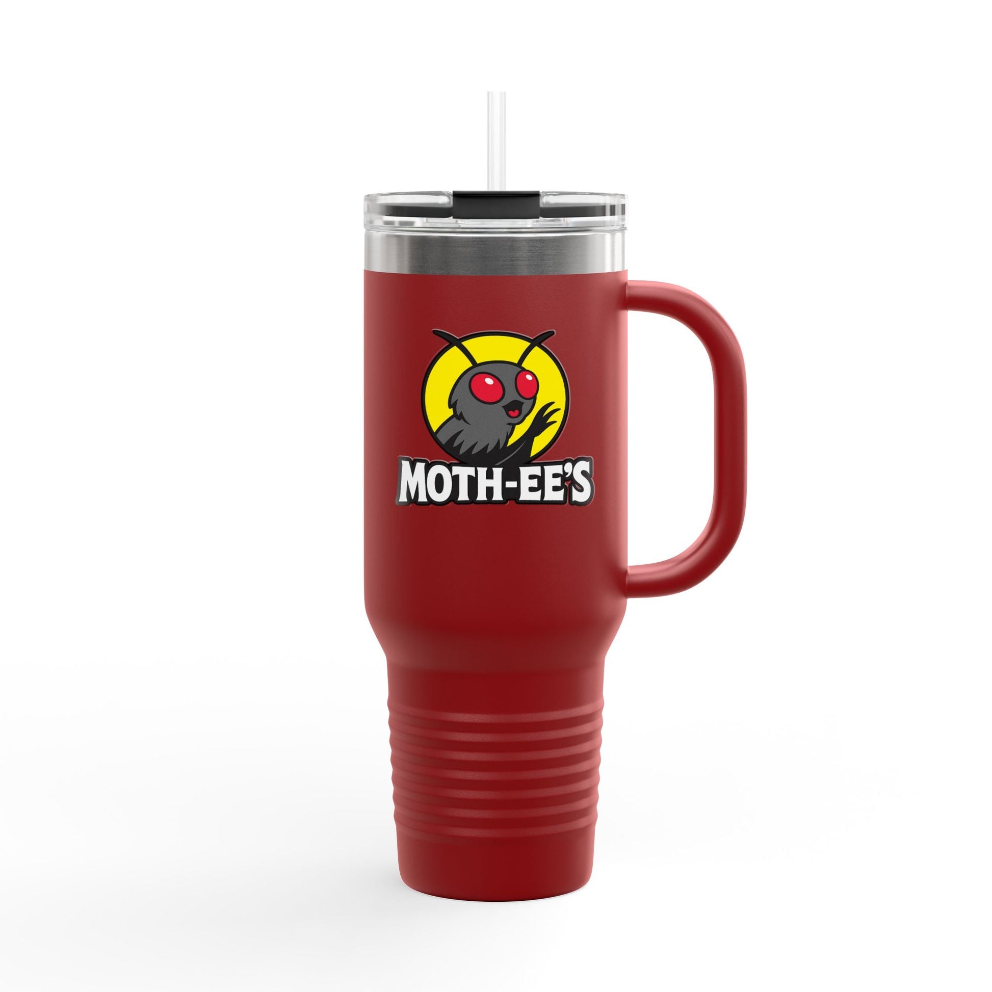 Moth - ee's Insulated 40oz Travel Mug - Mothman.Life