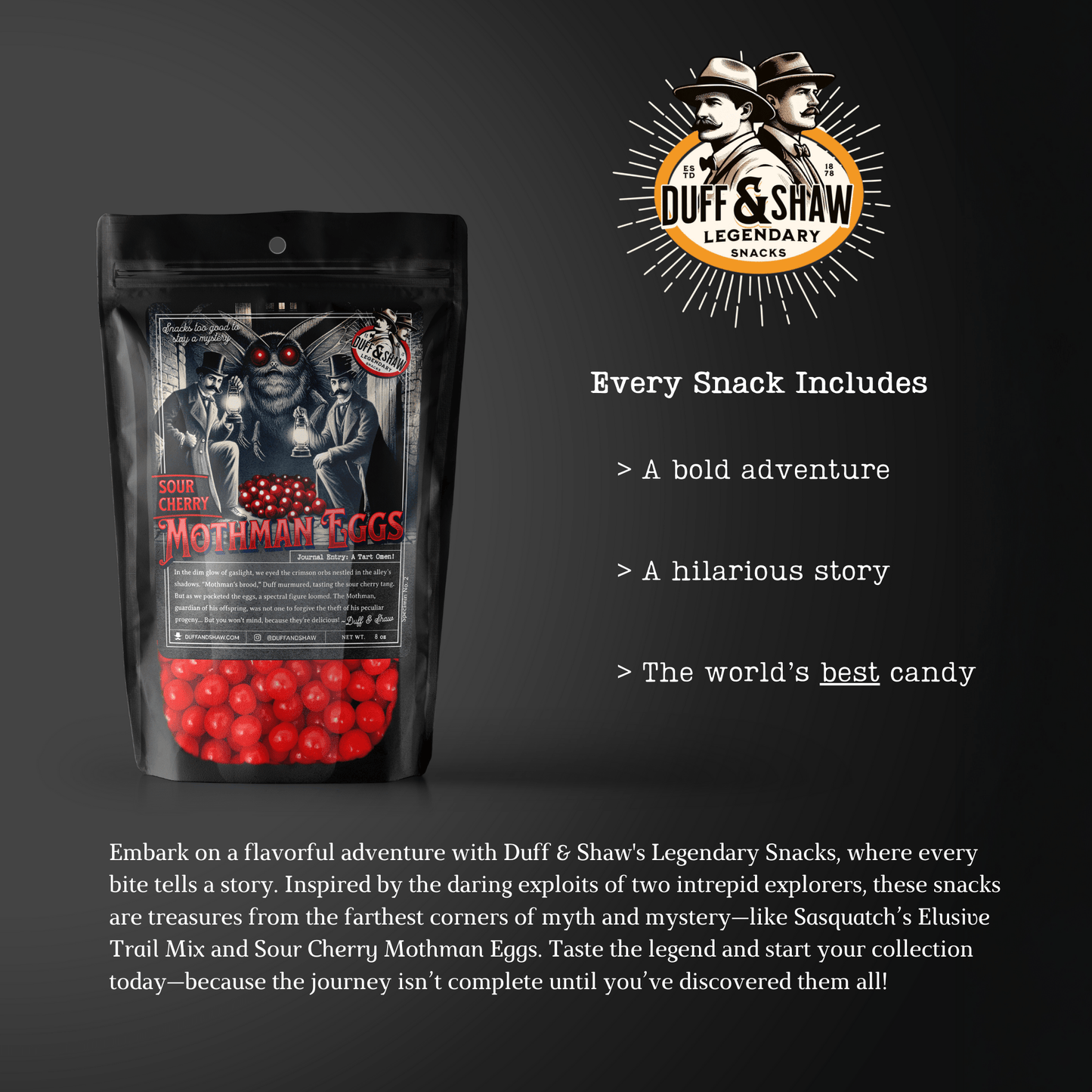 Mothman Eggs - Sour Cherry - Mothman.Life