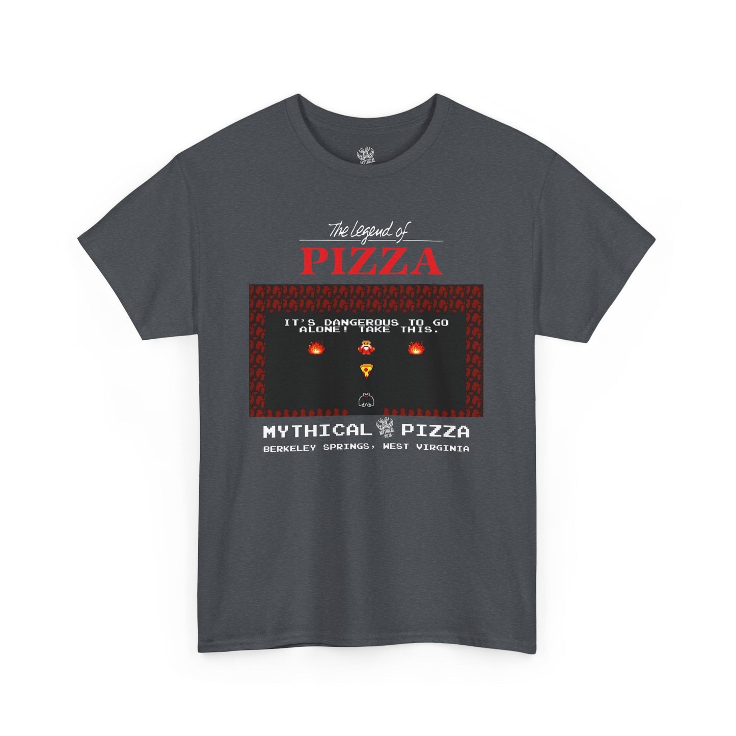 Mythical Pizza The Legend of Pizza Tee - Mothman.Life
