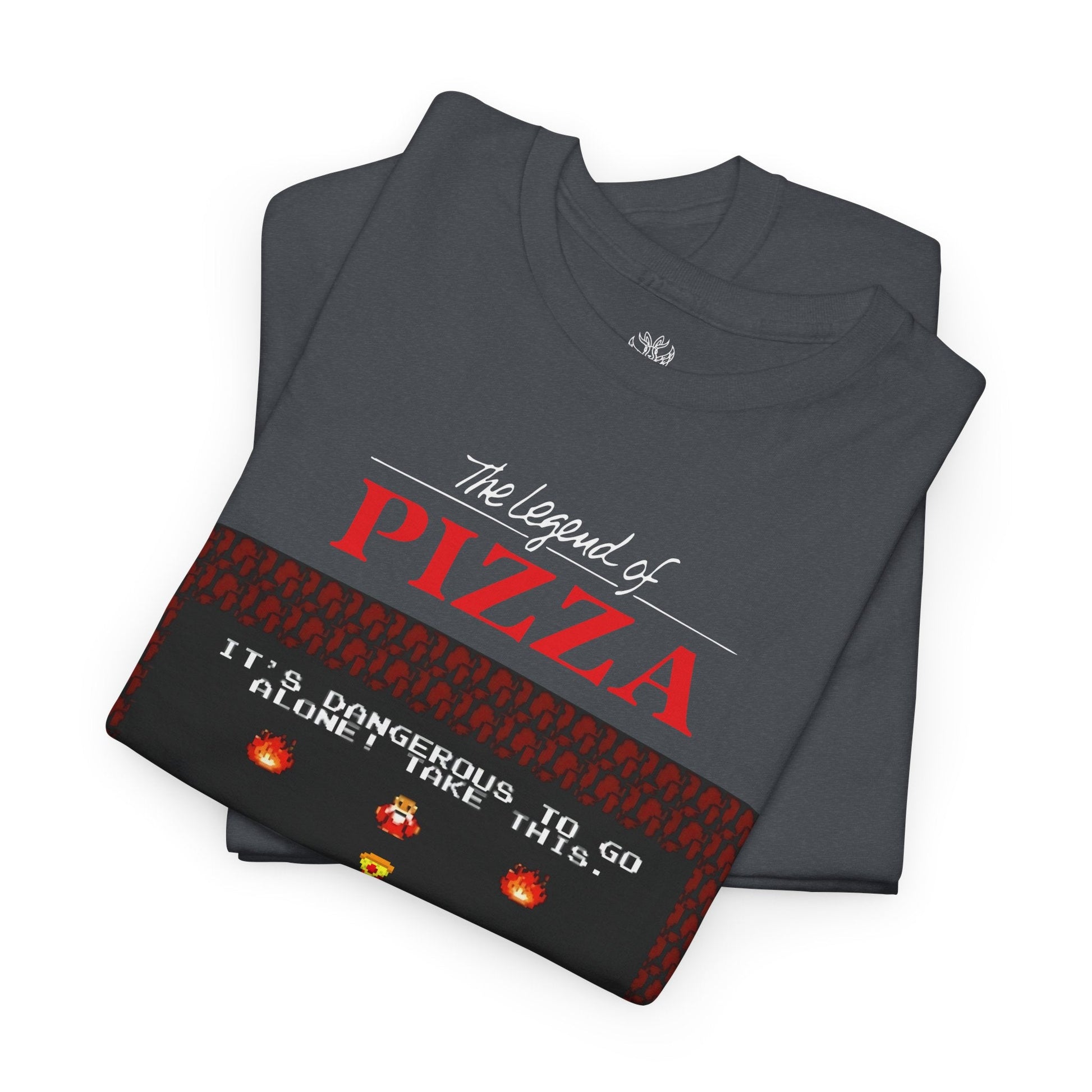 Mythical Pizza The Legend of Pizza Tee - Mothman.Life