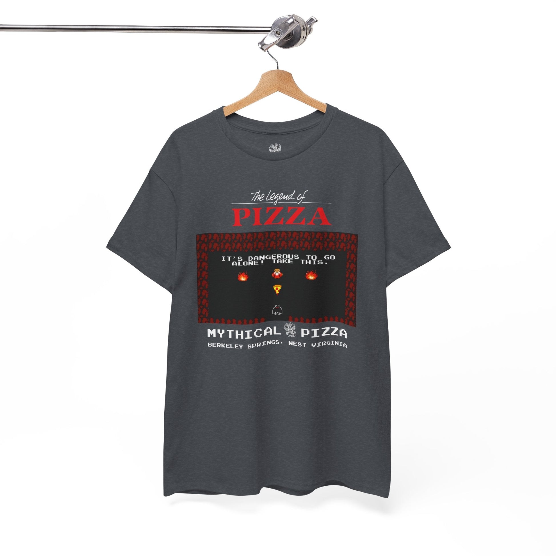 Mythical Pizza The Legend of Pizza Tee - Mothman.Life