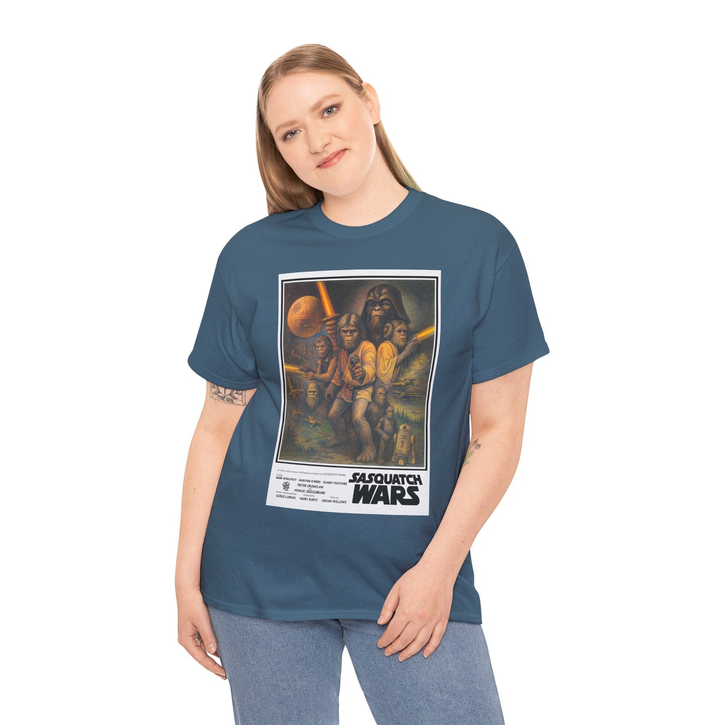 SASQUATCH WARS Tee - Mothman.Life