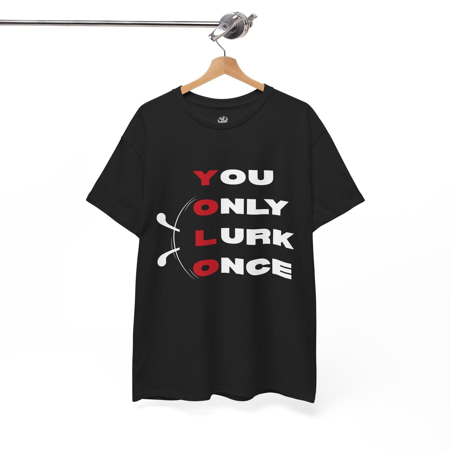 YOLO: You Only Lurk Once Mothman Tee - Mothman.Life