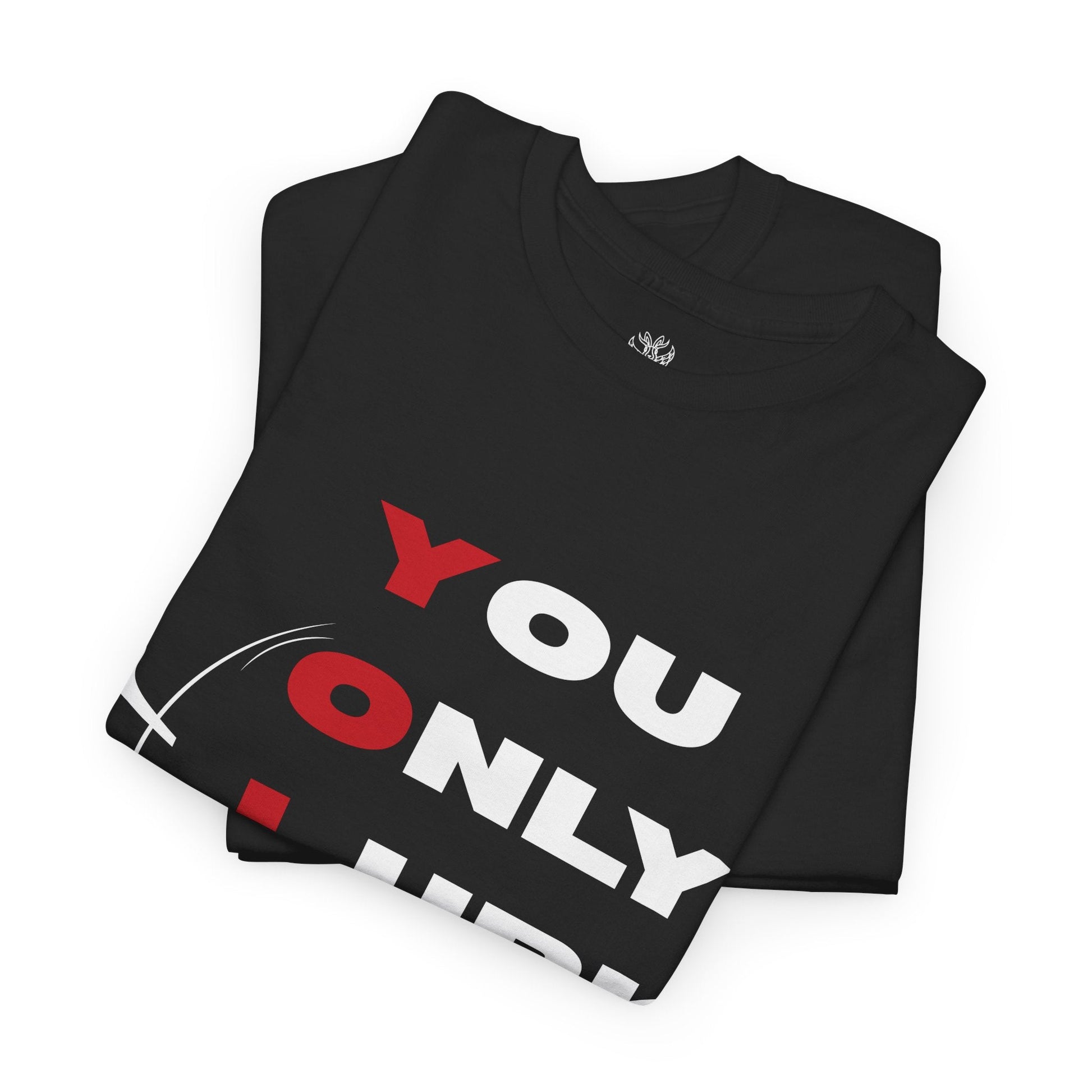 YOLO: You Only Lurk Once Mothman Tee - Mothman.Life