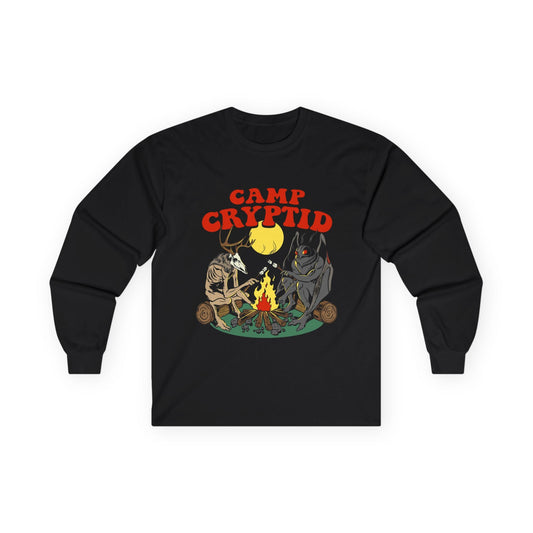 Camp Cryptid Long Sleeve Tee - Mothman.Life