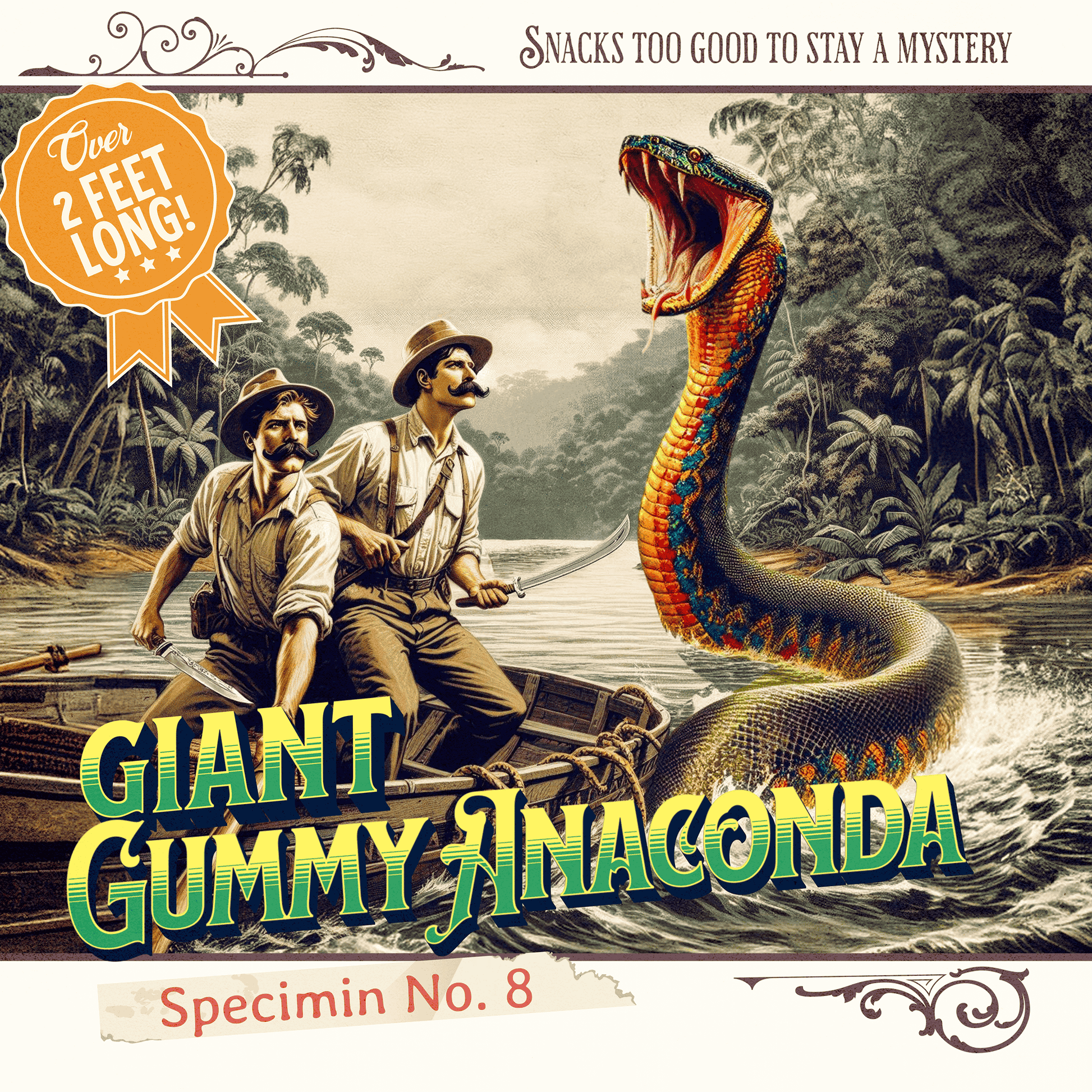 GIANT Gummy Anaconda! - Mothman.Life