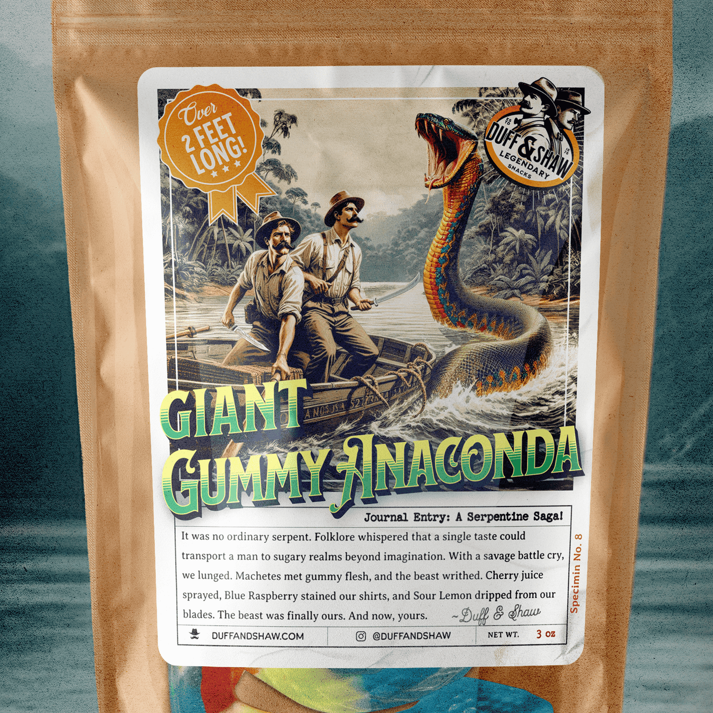 GIANT Gummy Anaconda! - Mothman.Life