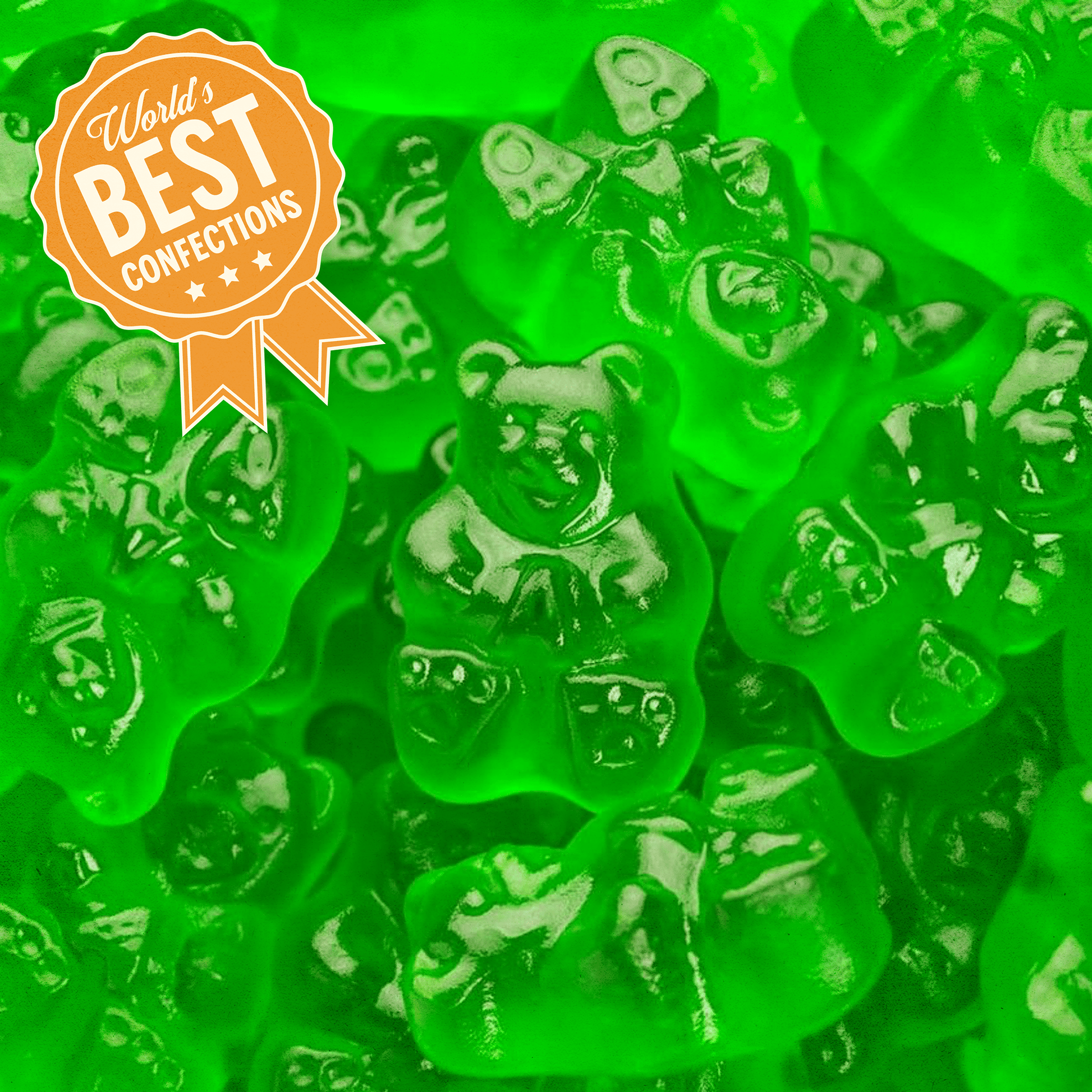 Green Apple Alien Gummies - Mothman.Life