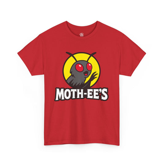 Moth - ee's Classic Red Logo Tee - Mothman.Life