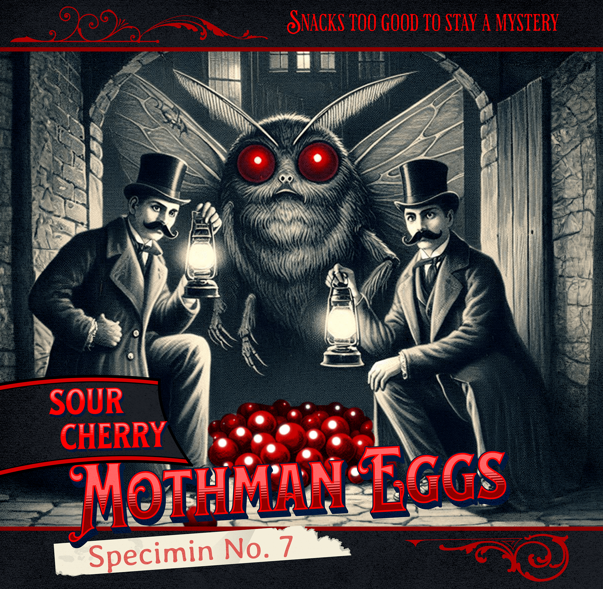 Mothman Eggs - Sour Cherry - Mothman.Life