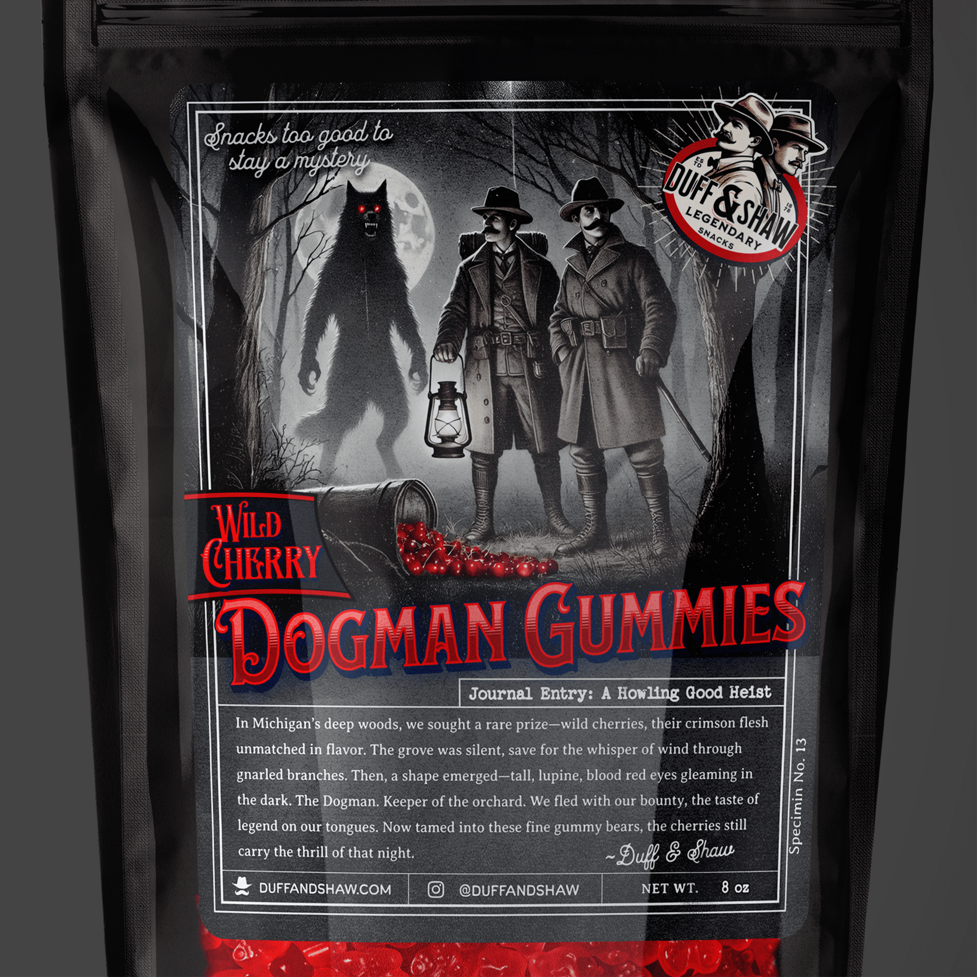 Naughty or Nice Krampus Licorice - Mothman.Life