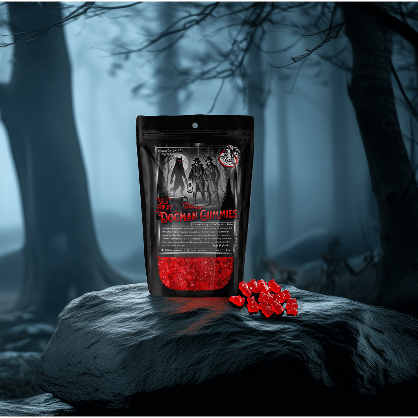 Wild Cherry Dogman Gummies - Mothman.Life