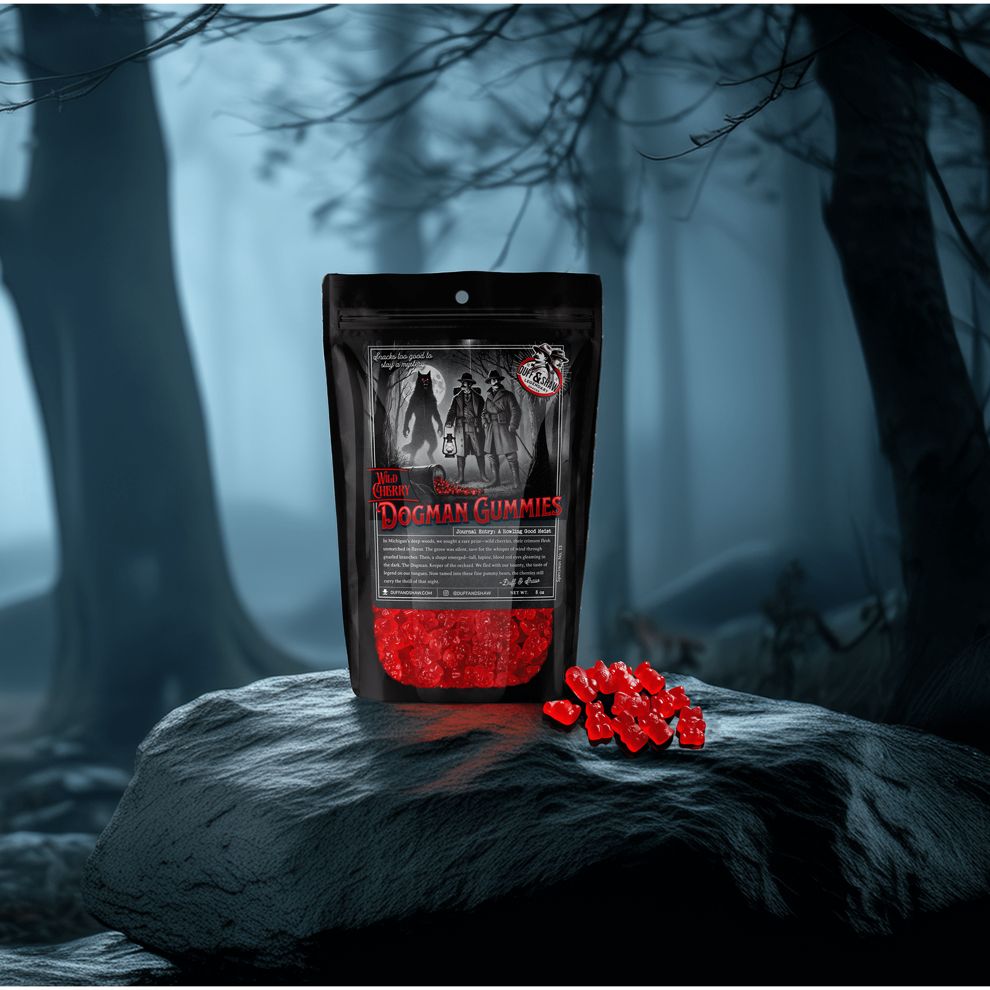 Wild Cherry Dogman Gummies - Mothman.Life