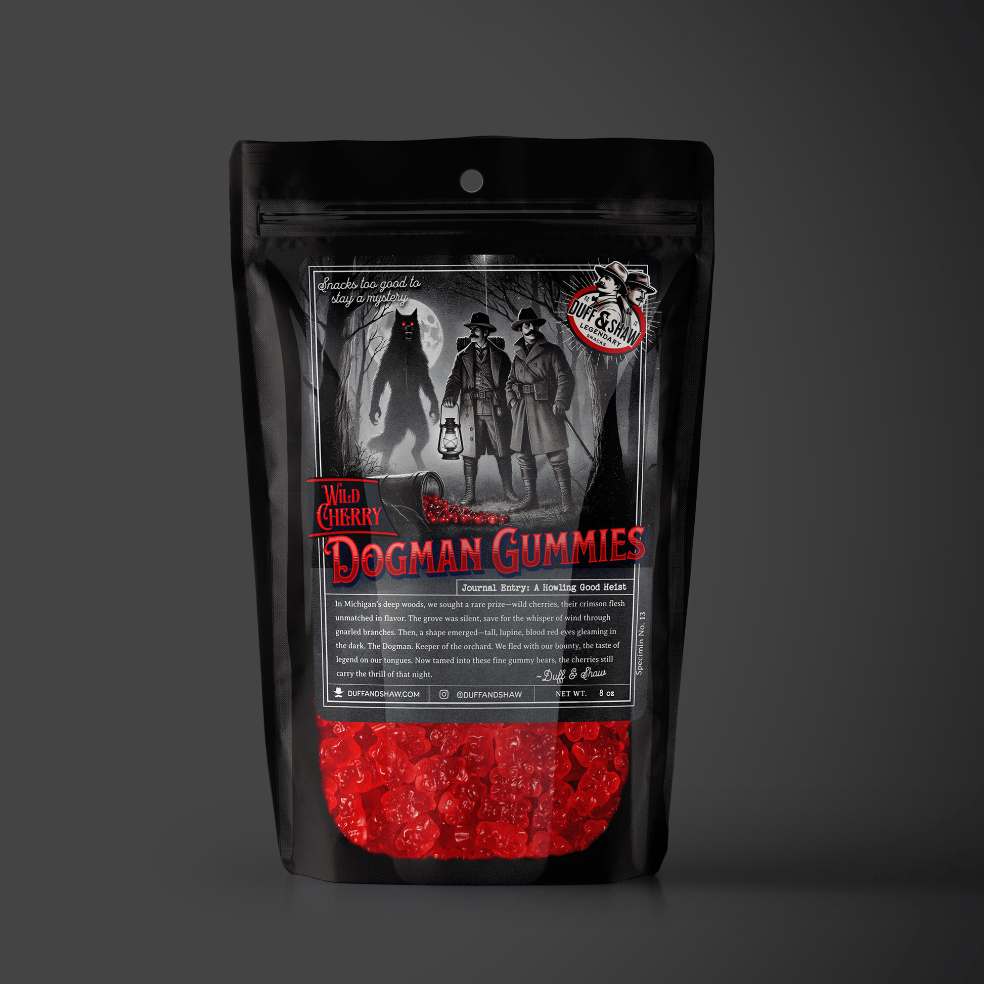 Wild Cherry Dogman Gummies - Mothman.Life