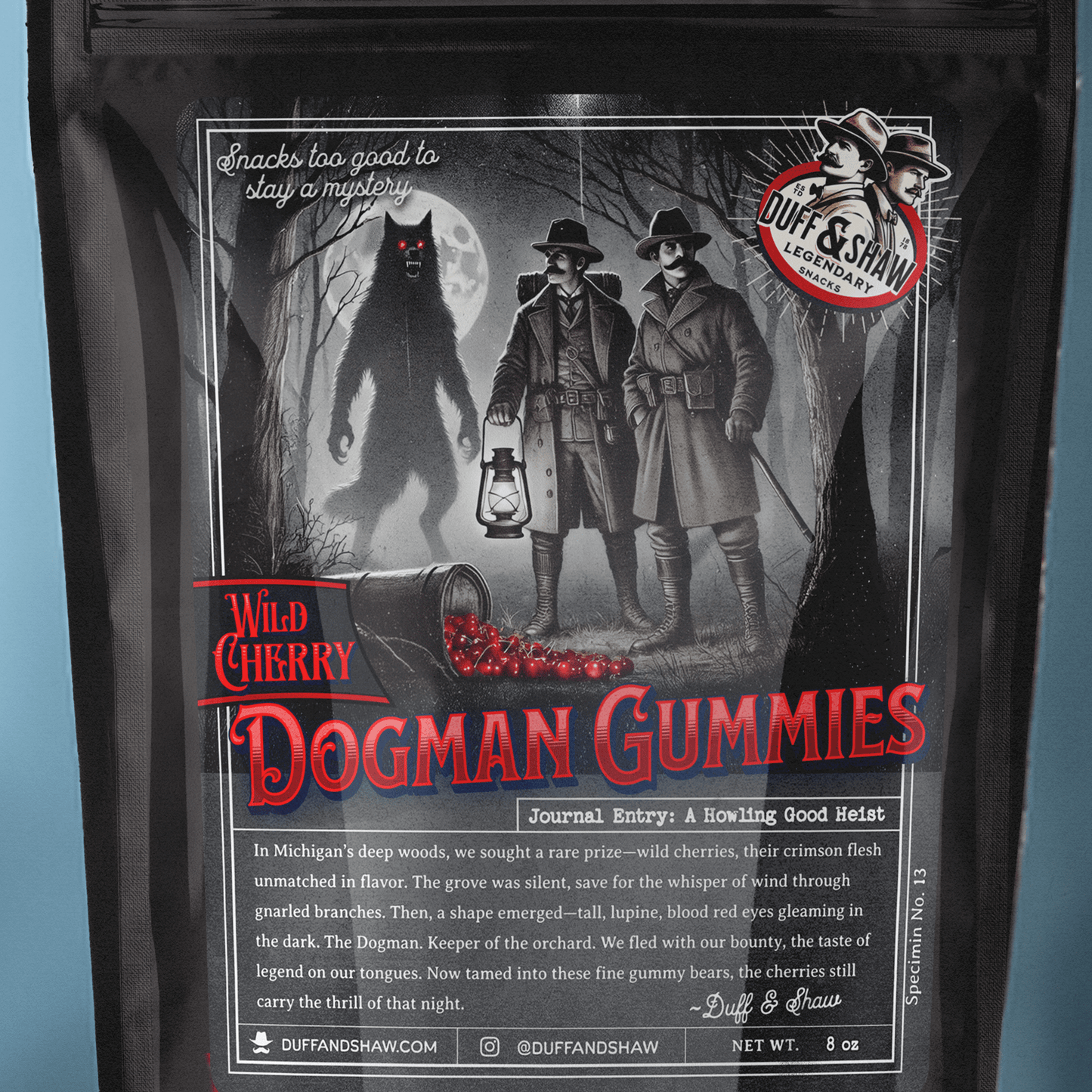 Wild Cherry Dogman Gummies - Mothman.Life